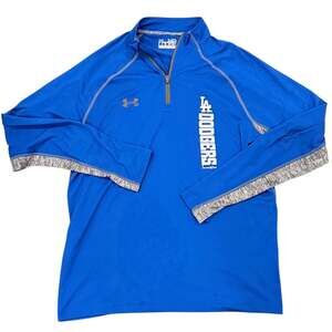 Under Armour MLB Los Angeles Dodgers HeatGear Loose Fit 1/4 Zip Men's Medium